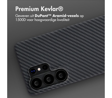 Accezz MagSafe Kevlar® Backcover Samsung Galaxy S26 Ultra - Zwart