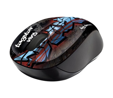 Trust Vivy Wireless Mini Mouse tagstar graffiti