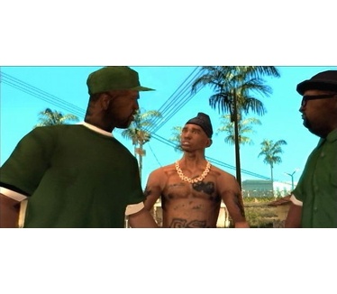 Grand Theft Auto San Andreas (Platinum), PlayStation 2 (Windows)