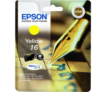 Epson Singlepack Yellow 16 DURABrite Ultra Ink
