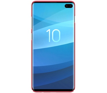Nillkin FrostedShield Hard Case Samsung Galaxy S10+ (G975) - Rood  Rood