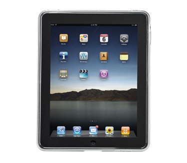 Trust Silicone Skin for iPad1 - transparent white