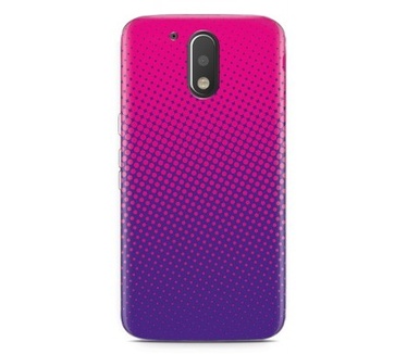 Just in Case Motorola Moto G4 Play Hoesje roze paarse cirkels