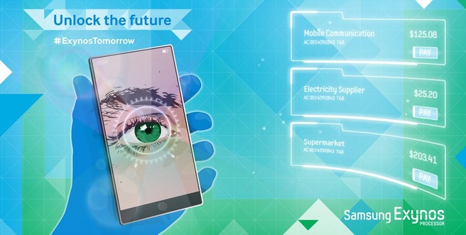 Hint van Samsung naar irisscanners