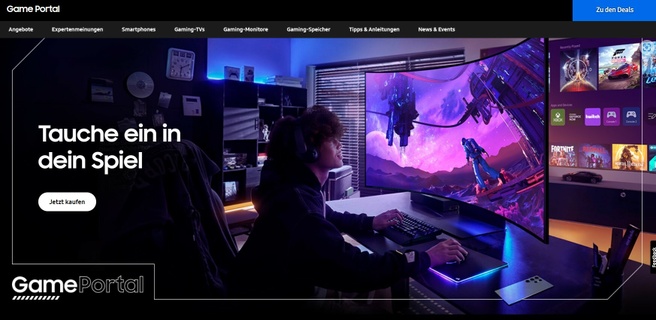 Samsung Game Portal