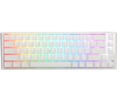 Ducky One 3 SF, solid keycaps, MX Speed, Qwerty US, Wit