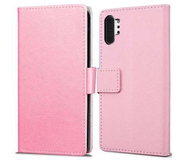 qMust Samsung Galaxy Note 10 Plus Wallet Hoesje Roze