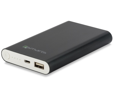 4smarts Essential Powerbank 7200mAh (Zwart)