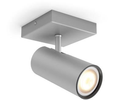 Philips Hue Buratto Spotlamp Aluminium (1-spot)