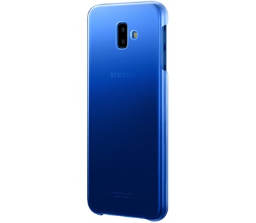 Samsung Galaxy J6+ Gradation Cover  Blauw