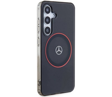 Mercedes-Benz Double Layer Back Case - Samsung Galaxy S24 - Zwart Zwart