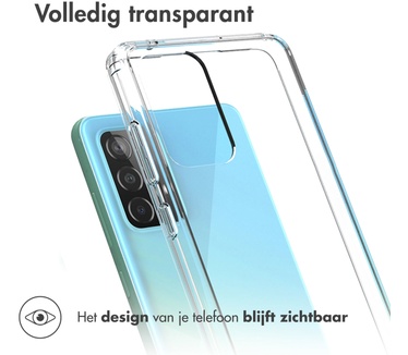 Accezz Xtreme Impact Backcover Samsung Galaxy A52(S) (5G/4G) - Transparant