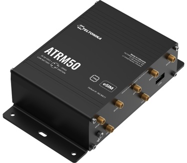 Teltonika ATRM50 5G Router for Transportation, Ultra-High Cellular Speeds, M12 CONNECTORS, DUAL SIM & eSIM, EN 45545-2 and EN 50155, PSU not included
