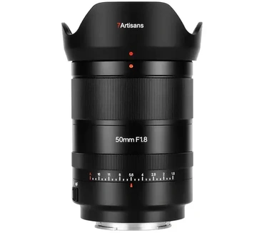 7Artisans - Autofocus AF 50mm F1.8 voor Nikon Z-vatting, Full Frame, zwart
