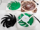 Geprinte Noctua-ventilators