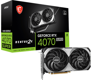 MSI GeForce RTX 4070 SUPER 12G VENTUS 2X