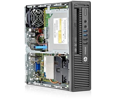 HP EliteDesk 800 G1 Ultra Slim (E4Z53ET+D7Q14AT) + Z22i Monitor