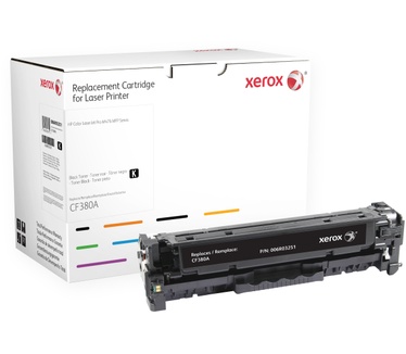 Xerox Zwarte toner cartridge. Gelijk aan HP CF380A. Compatibel met HP Colour LaserJet M476/M476DN/M476DW/M476NW
