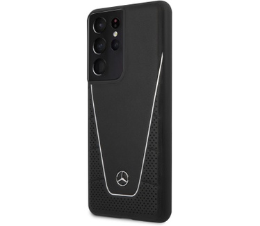 Mercedes-Benz New Dynamic BackCase Samsung Galaxy S21 Ultra Zwart Zwart