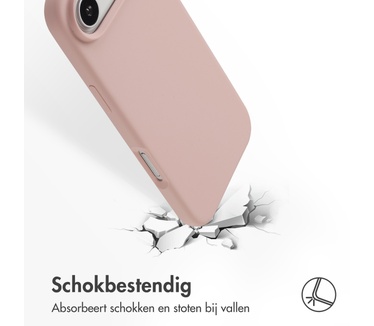 Accezz Liquid Silicone Backcover met MagSafe