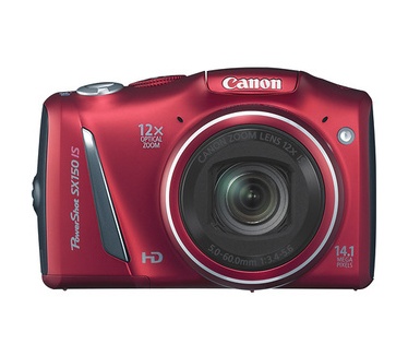Canon PowerShot SX150 IS Rood