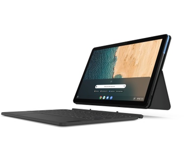 Lenovo IdeaPad Duet Chromebook (ZA6F0004NL, Qwerty toetsenbord) Blauw