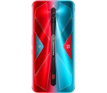 Nubia RedMagic 5S (12GB, 256GB opslag) Blauw, Rood