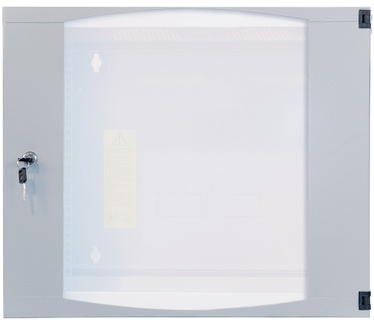 Intellinet 19" Double Section Wallmount Cabinet, 6U, 600mm depth, Flatpack, Grey