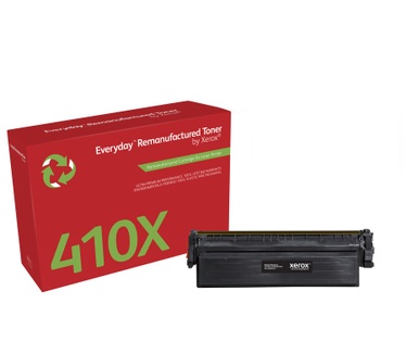 Xerox Zwarte toner cartridge. Gelijk aan HP CF410X. Compatibel met HP Color LaserJet Pro MFP M477, LaserJet Pro MFP M377, Pro M452