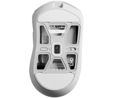 Pulsar Pulsar X3 LHD CrazyLight Wireless Uyuni White