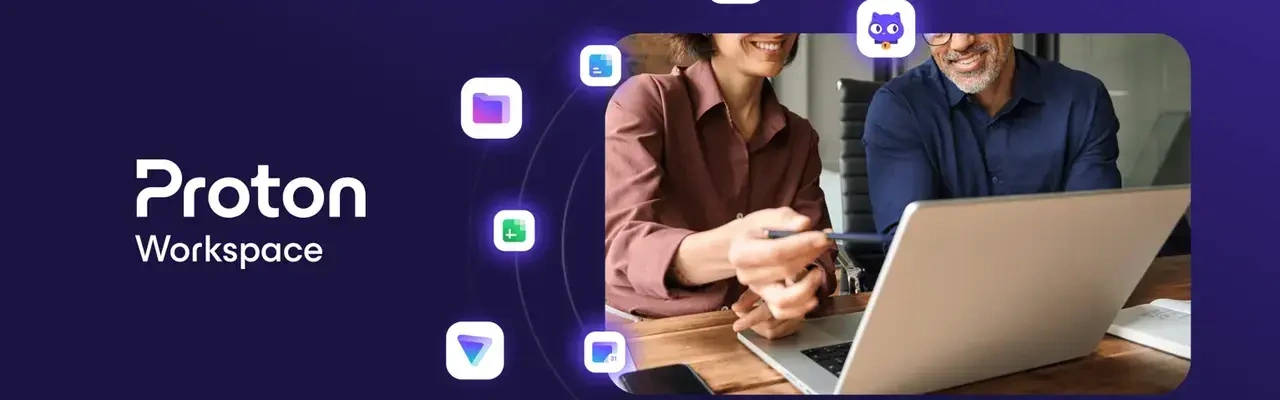 Image for the article: Proton Workspace-suite kost 13 euro per maand, inclusief nieuwe videodienst Meet