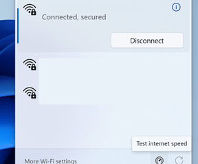 Internetsnelheidstest in Windows 11