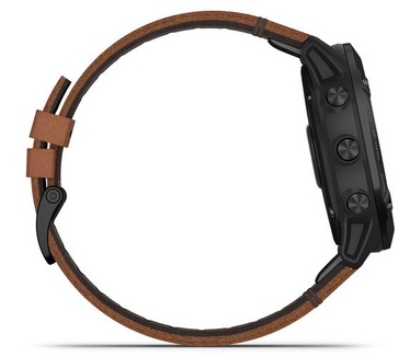 Garmin fēnix 6X Sapphire Zwart (Bruin)
