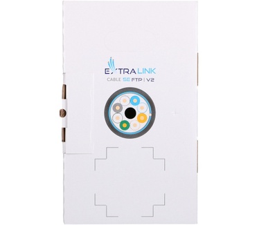 Extralink CAT5E FTP (F/UTP) V2 OUTDOOR TWISTED PAIR 305M - Kabel - Netzwerk