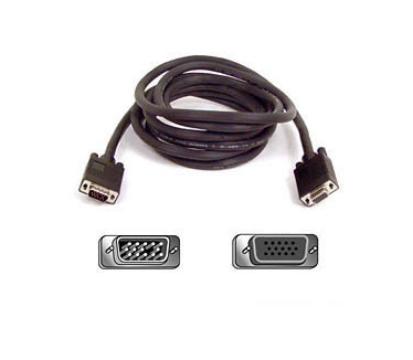 Belkin VGA HD DB15M>F kabel 2m