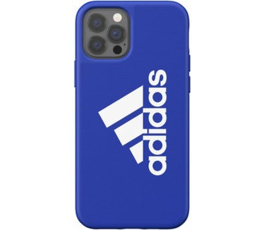 Adidas Iconic Back Case - Apple iPhone 12/12 Pro (6.1") - Blauw Blauw