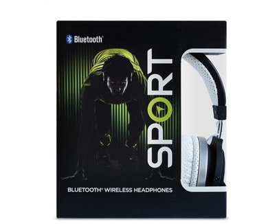 Roam Headphones Sport Bluetooth One-Ear (Wit, Zwart)