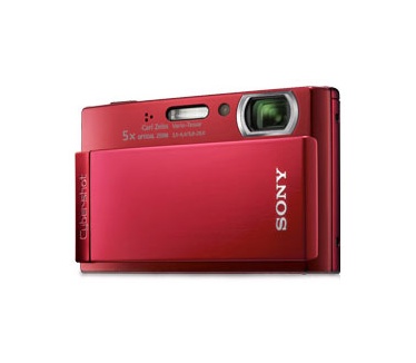Sony Cybershot DSC-T300  Rood