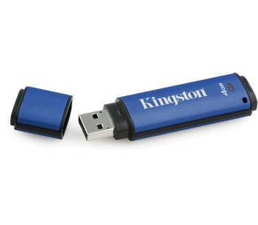 Kingston Vault Privacy 3.0 4GB Blauw