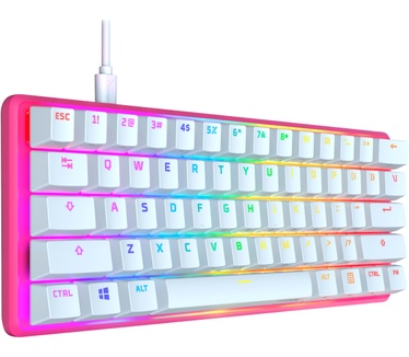 HyperX Alloy Origins 60 (HyperX Red, Qwerty US) Roze