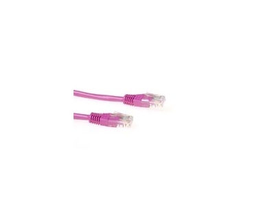 Intronics IB1820 (CAT6 UTP patchkabel roze ACT)
