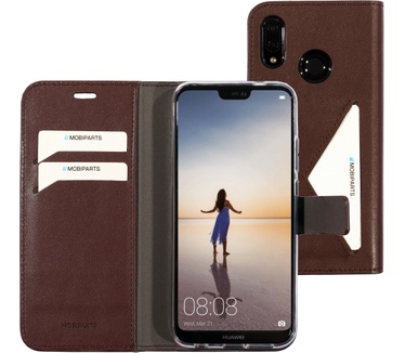 Mobiparts Classic Wallet Case Huawei P20 Lite Brown