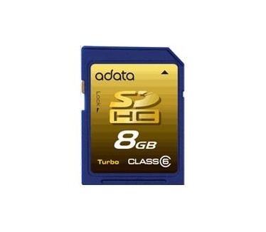 Adata Turbo Series SDHC 8GB Class 6