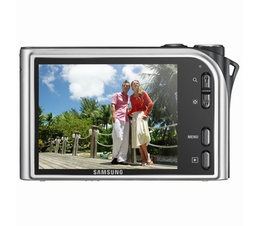 Samsung NV100HD Zilver (Achterkant)