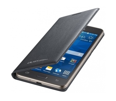 Samsung Flip Wallet Galaxy Grand Prime (Charcoal Black) EF-WG530BS