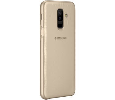 Samsung Galaxy A6+ Wallet Cover (Galaxy A6+) Goud
