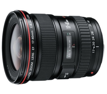 Canon EOS 7D + EF 17-40mm f/4L USM Zwart