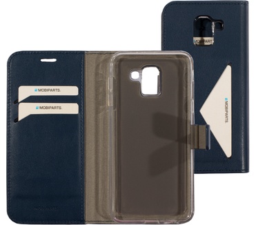 Mobiparts Classic Wallet Case Samsung Galaxy J6 (2018) Blue