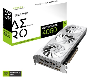 Gigabyte GeForce RTX 4060 Aero OC 8G