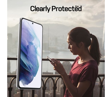 Otterbox Clearly Protected Film Series voor Samsung Galaxy S21+ 5G, transparant